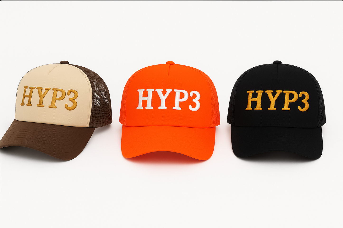 HYP3 Trucker Hats - Make Your Statement